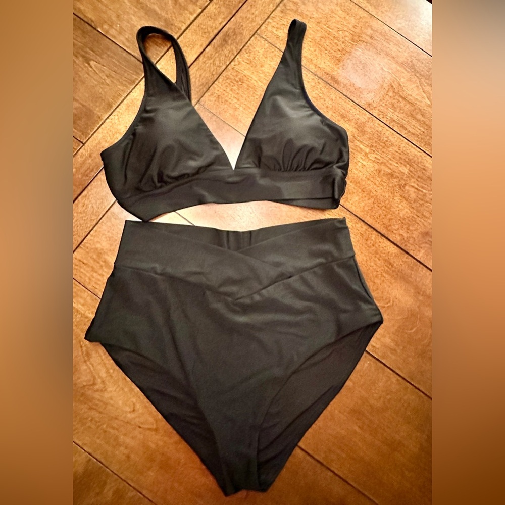 Aerie Classic Black Bikini Set